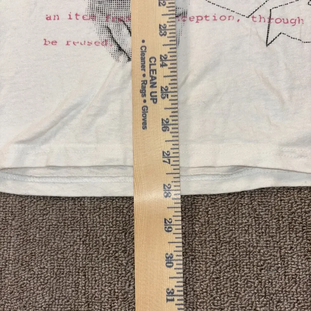 2020 Gary Anderson Everyone Recycles Graphic T-shirt XL Art Graphic White - Picture 6 of 6